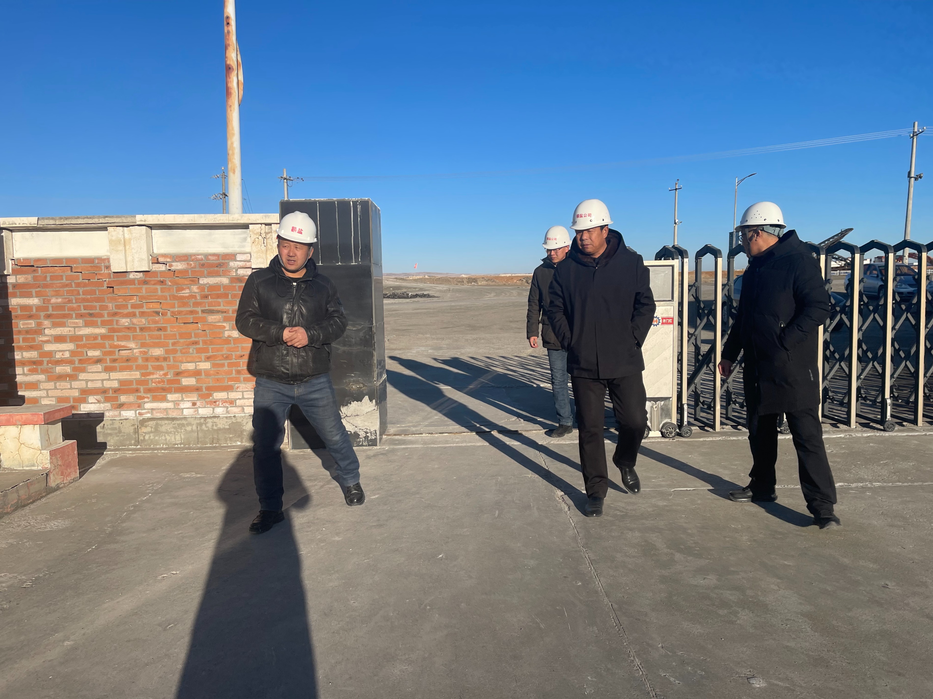 額鹽公司開展春節(jié)前安全檢查